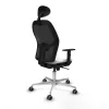 Office Chair with Headrest Jorquera Piqueras y Crespo 1D086G1 White