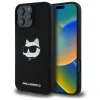 Karl Lagerfeld Silicone Choupette Head Print MagSafe - Case iPhone 16 Pro (black)
