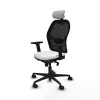 Office Chair with Headrest Piqueras y Crespo 2D036N2 White