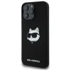 Karl Lagerfeld Silicone Choupette Head Print MagSafe - Case iPhone 16 Pro (black)