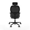 Office Chair with Headrest Piqueras y Crespo 2D036N2 White