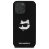 Karl Lagerfeld Silicone Choupette Head Print MagSafe - Case iPhone 16 Pro (black)