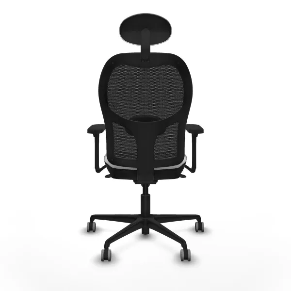 Office Chair with Headrest Piqueras y Crespo 3D036G1 White