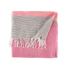 Multipurpose throw Stripes 160 x 200 cm Pink (12 Units)