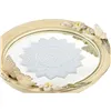 Centerpiece DKD Home Decor 24 x 22,6 x 18 cm Beige Butterflies