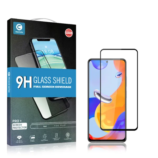 Mocolo 2.5D Full Glue Glass - Protective Glass for Xiaomi Redmi Note 11 Pro / Note 11 Pro Plus 