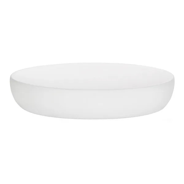 Soap dish Andrea House Matt White Polyresin (13,5 x 9 x 2,5 cm)