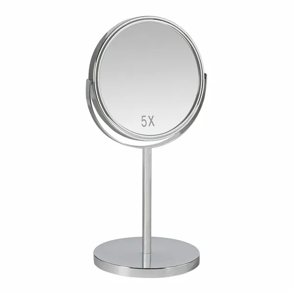 Mirror with Mounting Bracket Andrea House Chromed 18,5 x 15 x 34,5 cm Silver