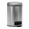 Pedal bin Andrea House Metal Silver 3 L (Ø 17,5 x 23 cm)