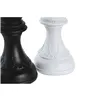 Decorative Figure DKD Home Decor White Black Chess Pieces 12 x 12 x 25,5 cm (4 Units)