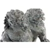 Decorative Figure DKD Home Decor Grey Oriental 28 x 18 x 27 cm (2 Units)