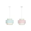 Ceiling Light DKD Home Decor 40 x 40 x 30 cm Green Light Pink 50 W (2 Units)