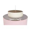 Ceiling Light DKD Home Decor 40 x 40 x 30 cm Green Light Pink 50 W (2 Units)