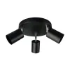 Ceiling Light EDM GU10 50 W Black Plastic Ø 20 x 9 x 14,6 cm