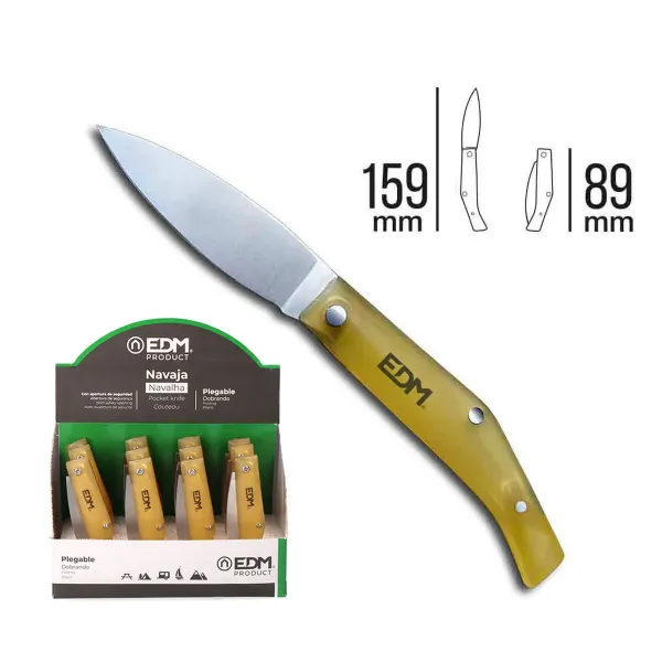 Pocketknife EDM Stainless steel Plastic 15,9 cm