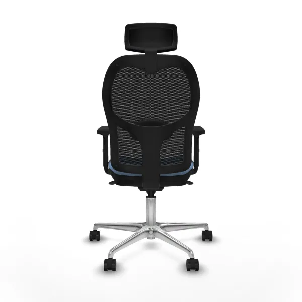 Office Chair with Headrest Jorquera Piqueras y Crespo 2D086N2 Sky blue