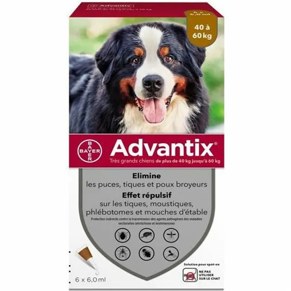 Pipette for Dogs Advantix 40-60 Kg