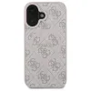 Guess 4G Ring Classic Logo MagSafe - Case for iPhone 16 (pink)