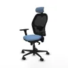 Office Chair with Headrest Jorquera Piqueras y Crespo 3D036N2 Sky blue