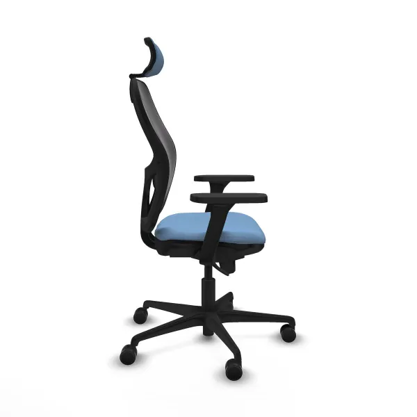 Office Chair with Headrest Jorquera Piqueras y Crespo 3D036N2 Sky blue