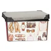 Storage Box Plastic Vintage 5 L (19 x 13,5 x 29 cm) (12 Units)