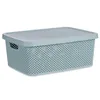 Storage Box with Lid Green Plastic 13 L (28 x 15 x 39 cm) (12 Units)