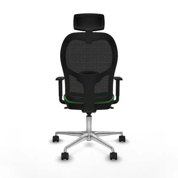 Office Chair with Headrest Jorquera Piqueras y Crespo 1D086N2 Green