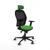Office Chair with Headrest Jorquera Piqueras y Crespo 2D036G2 Green
