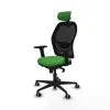 Office Chair with Headrest Jorquera Piqueras y Crespo 2D036G2 Green