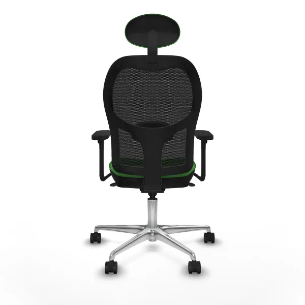 Office Chair with Headrest Jorquera Piqueras y Crespo 3D086N1 Green