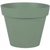 Plant pot EDA Tuscany 30 x 26 cm Green Plastic Circular