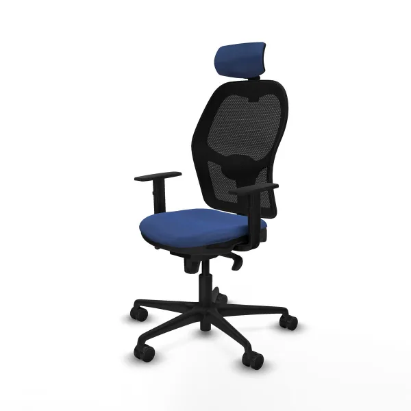 Office Chair Piqueras y Crespo 1D036N2 Navy Blue
