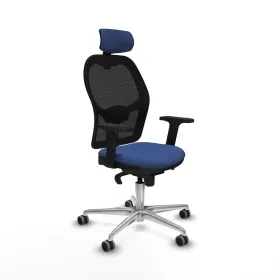 Office Chair with Headrest Jorquera Piqueras y Crespo 2D086G2 Navy Blue