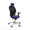 Office Chair with Headrest Jorquera Piqueras y Crespo 2D086G2 Navy Blue