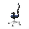 Office Chair with Headrest Jorquera Piqueras y Crespo 2D086G2 Navy Blue