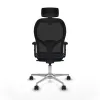 Office Chair with Headrest Jorquera Piqueras y Crespo 2D086N2 Navy Blue