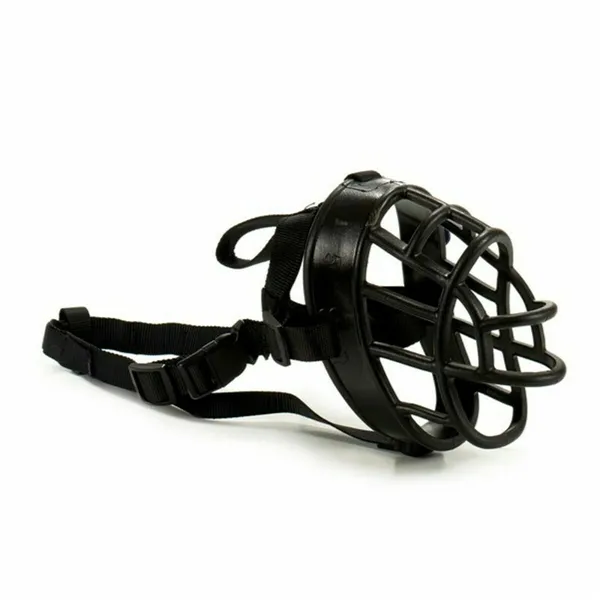 Muzzle Black 6 x 7 x 8 cm (12 Units)