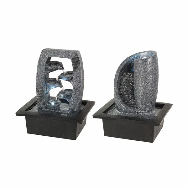 Garden fountain Lumineo 894227 21,5 x 18,5 x 25 cm Polyresin