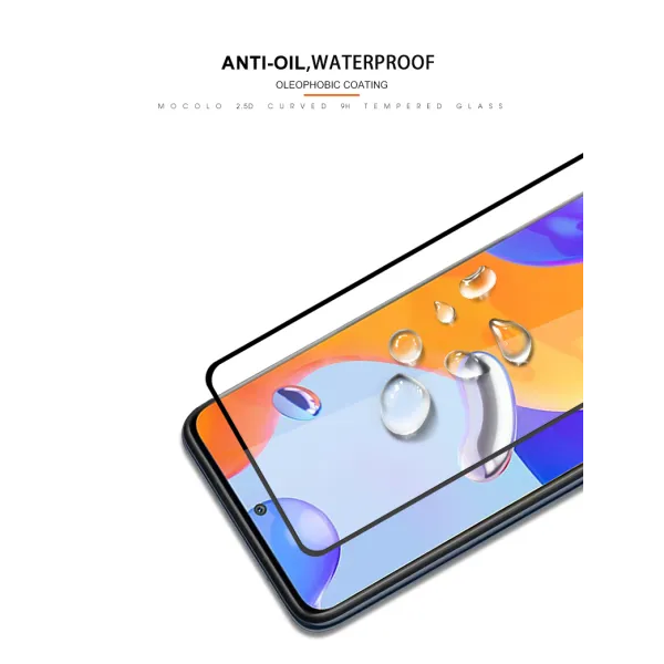 Mocolo 2.5D Full Glue Glass - Protective Glass for Xiaomi Redmi Note 11 Pro / Note 11 Pro Plus 