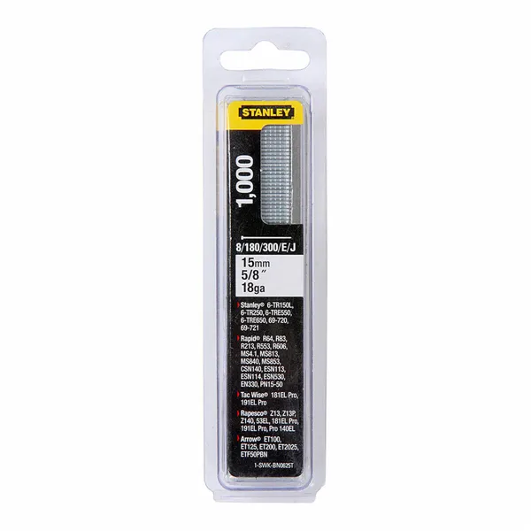 Nails Stanley 1-swk-bn0625t 1000 Unidades 15 mm