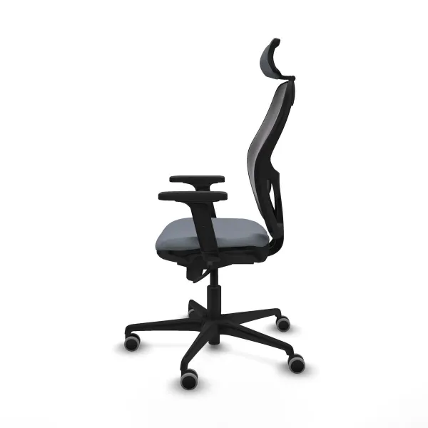 Office Chair with Headrest Jorquera Piqueras y Crespo 2D036G2 Grey