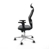 Office Chair with Headrest Jorquera Piqueras y Crespo 2D086G1 Grey