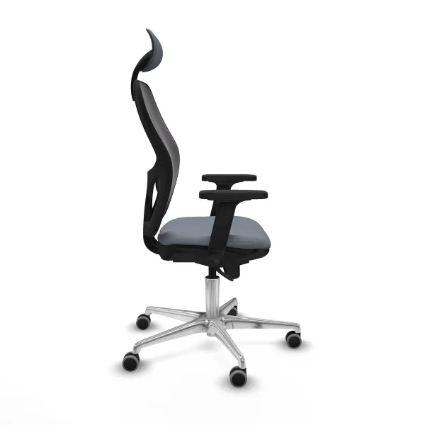 Office Chair with Headrest Jorquera Piqueras y Crespo 2D086G1 Grey