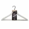 Set of Clothes Hangers 5five 44,5 x 23,5 x 1,5 cm Metal White 5 Units