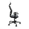 Office Chair with Headrest Jorquera Piqueras y Crespo 3D036N1 Grey