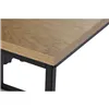 Set of 3 tables DKD Home Decor Black Metal 45 x 45 x 45 cm MDF Wood