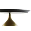 Side table DKD Home Decor Black Golden Metal 50 x 50 x 43,5 cm