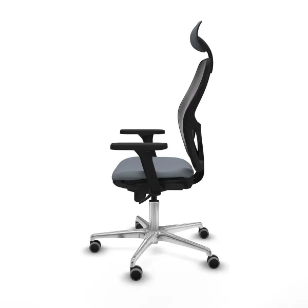 Office Chair with Headrest Jorquera Piqueras y Crespo 3D086G1 Grey