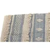 Carpet DKD Home Decor 230 x 160 x 2 cm Blue Cotton White Boho