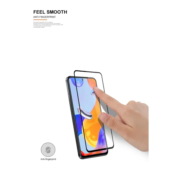Mocolo 2.5D Full Glue Glass - Protective Glass for Xiaomi Redmi Note 11 Pro / Note 11 Pro Plus 